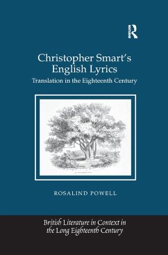 Christopher Smart's English Lyrics - Powell, Rosalind