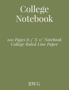 College Notebook - Rwg