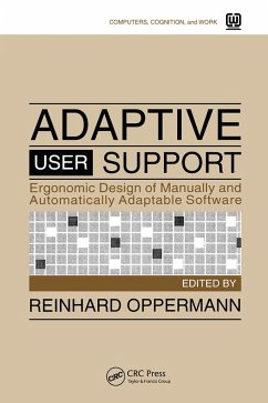 Adaptive User Support