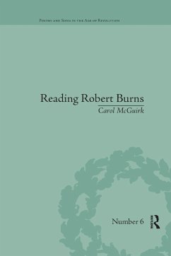 Reading Robert Burns - Mcguirk, Carol