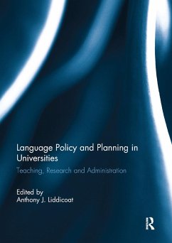 Language Policy and Planning in Universities