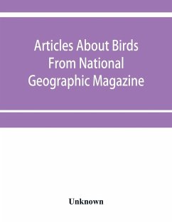 Cover Articles about birds from National geographic magazine