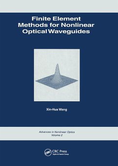 Finite Element Methods for Nonlinear Optical Waveguides - Wang, Xin-Hua