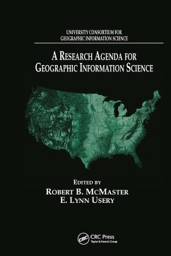 A Research Agenda for Geographic Information Science