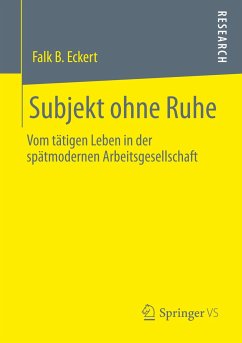 Subjekt ohne Ruhe - Eckert, Falk B.