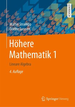 Höhere Mathematik 1 - Strampp, Walter;Janssen, Dörthe