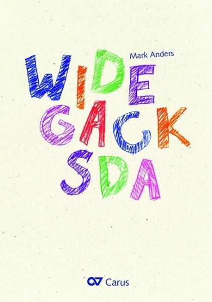 Widegacksda (Partitur)