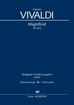 Magnificat (Klavierauszug XL) - Vivaldi, Antonio