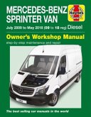 Mercedes-Benz Sprinter Diesel Vans July 09 to May 18 (09 to 18 reg) Haynes Repair Manual