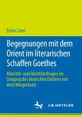 Begegnungen mit dem Orient im literarischen Schaffen Goethes (eBook, PDF)