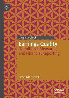 Earnings Quality (eBook, PDF) - Menicucci, Elisa