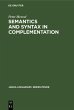 Semantics and Syntax in Complementation... - Bild 1