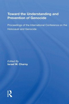 Cover Toward The Understanding And Prevention Of Genocide (eBook, PDF)