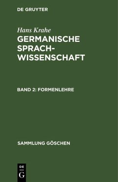 Formenlehre (eBook, PDF) - Krahe, Hans
