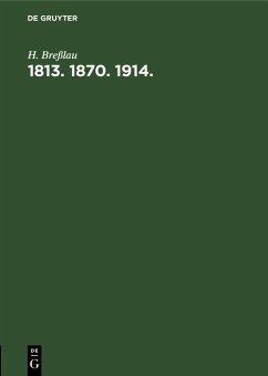 Cover 1813. 1870. 1914. (eBook, PDF)