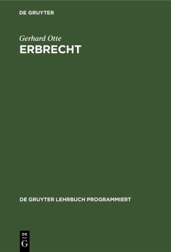 Cover Erbrecht (eBook, PDF)