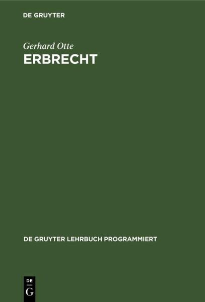Erbrecht (eBook, PDF)
