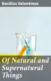 Of Natural and Supernatural Things (eBook, ePUB)
