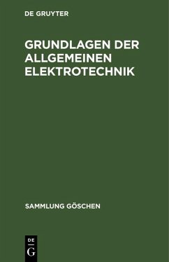 Grundlagen der allgemeinen Elektrotechnik (eBook, PDF) Cover Grundlagen der allgemeinen Elektrotechnik (eBook, PDF)