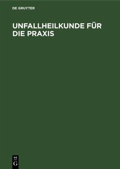 Cover Unfallheilkunde für die Praxis (eBook, PDF)