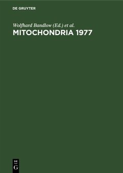 Cover Genetics and biogenesis of mitochondria. Proceedings of a colloquium held at Schliersee, Germany, August 1977 (eBook, PDF)