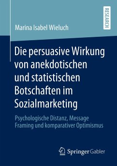 Die persuasive Wirkung von anekdotischen und statistischen Botschaften im Sozialmarketing - Wieluch, Marina Isabel