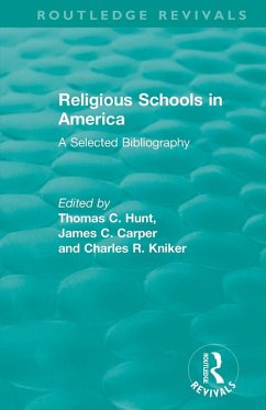 Cover Religious Schools in America (1986)