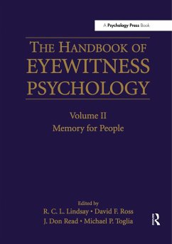 The Handbook of Eyewitness Psychology