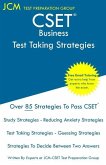 CSET Business - Test Taking Strategies: CSET 175, CSET 176, and CSET 177 - Free Online Tutoring - New 2020 Edition - The latest strategies to pass you