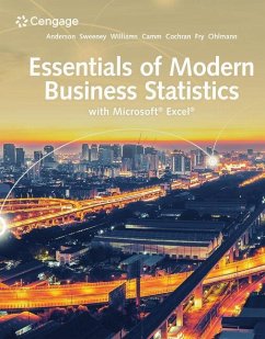 Essentials of Modern Business Statistics with Microsoft Excel - Camm, Jeffrey;Cochran, James;Anderson, David
