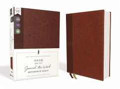 Nasb, Journal the Word Reference Bible, Leathersoft Over Board, Brown, Red Letter Edition, 1995 Text, Comfort Print - Zondervan