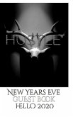 Hustle blank themed New Years Eve guest book hello 2020