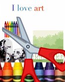 I love art mixed medium creative blank coloring book 324 pages 8x10