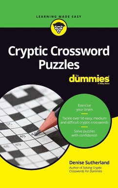 Cryptic Crossword Puzzles for Dummies - Sutherland, Denise