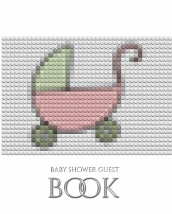 Baby Shower themed stroller blank page Guest Book - Huhn, Michael; Huhn, Michael