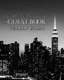 New Years Eve NYC themed Guest blank Book Hello 2020
