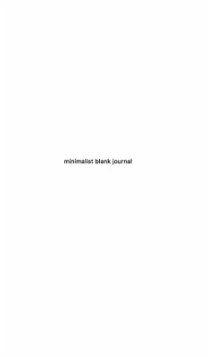 stunning minimalist blank Page Journal sir Michael Huhn designer edition - Huhn, Michael; Michaelhuhn