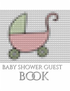 Baby Shower themed stroller blank page Guest Book - Huhn, Michael; Huhn, Michael