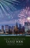 New Years Eve skyline blank guestbook hello 2020 NYC creative journal