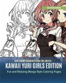 Cute Anime Coloring Book for Adults