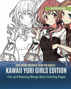 Cute Anime Coloring Book for Adults - Illustrations, Sora