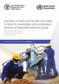 Carryover in Feed and Transfer from Feed to Food of Unavoidable and Unintended Residues of Approved Veterinary Drugs: Report of the Joint Fao/Who Expe