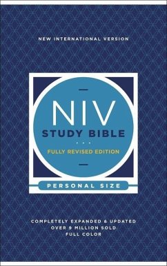 NIV Study Bible, Fully Revised Edition, Personal Size, Hardcover, Red Letter, Comfort Print - Zondervan