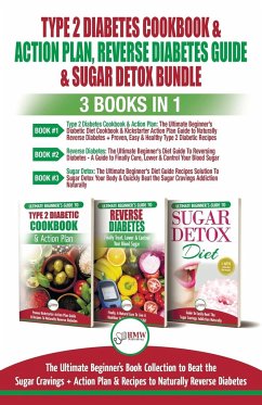 Type 2 Diabetes Cookbook & Action Plan, Reverse Diabetes Guide & Sugar Detox - 3 Books in 1 Bundle - Louissa, Jennifer; Jiannes, Louise
