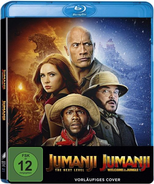 Jumanji: Willkommen im Dschungel & Jumanji : The Next Level (BD-2) - 2 Disc  Bluray auf Blu-ray Disc - Portofrei bei bücher.de