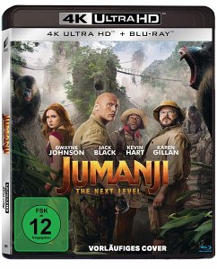 Jumanji: The Next Level - 2 Disc Bluray