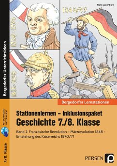 Stationenlernen Geschichte 7/8 Band 2 - inklusiv - Lauenburg, Frank