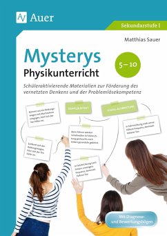 Mysterys Physikunterricht 5-10 - Sauer, Matthias