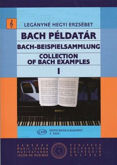Cover Bach-Beispielsammlung Band 1 für Gesang (solfeggio) (dt/en/ung)