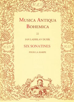 Cover 6 sonatines pour la harpe